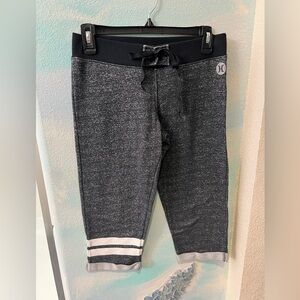 Hurley Gray, Black, and White Capris